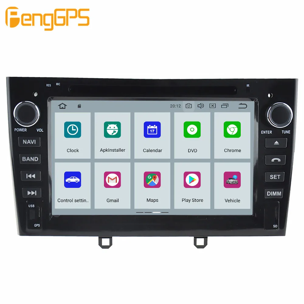 Android 9 0 4 + 64 Гб px5 встроенный DSP автомобильный мультимедийный DVD плеер радио для PEUGEOT