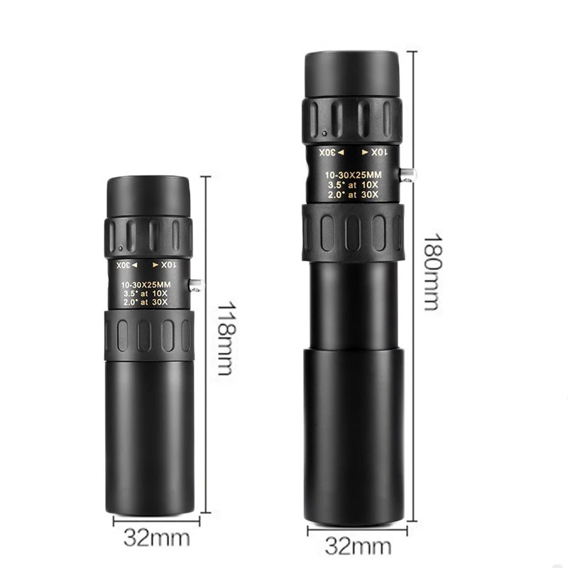 

Adjustable Day Night Vision HDOptical Monocular Hunting Camping Hiking Telescope Camping Hiking Sports Entertainment