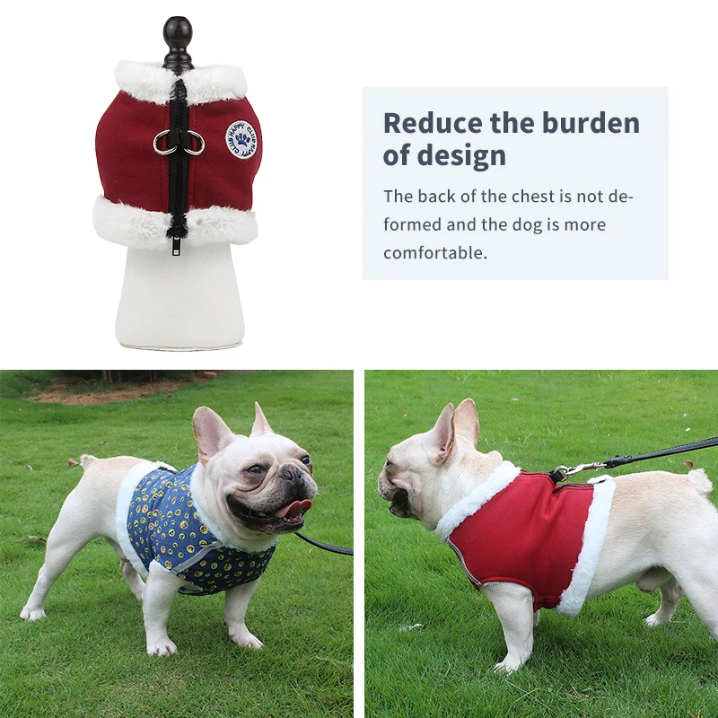Зимняя шлейка для маленьких собак флисовая домашних питомцев комплект с