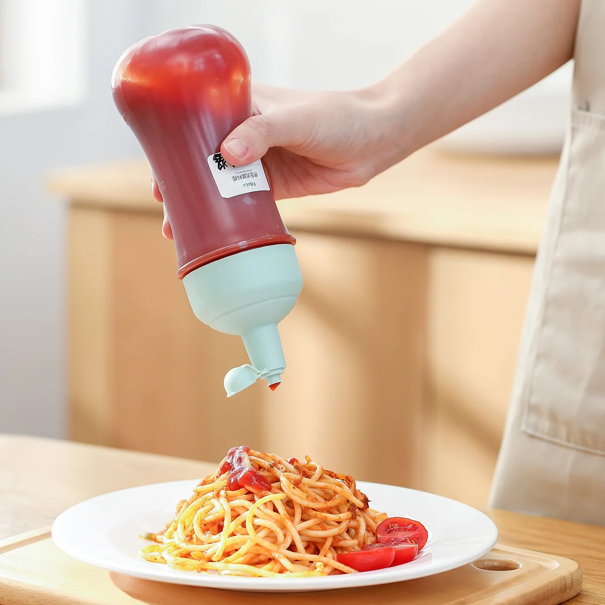 FaSoLa 280 мл контейнер для салата дозатор масла бутылка хранения кетчупа крема меда