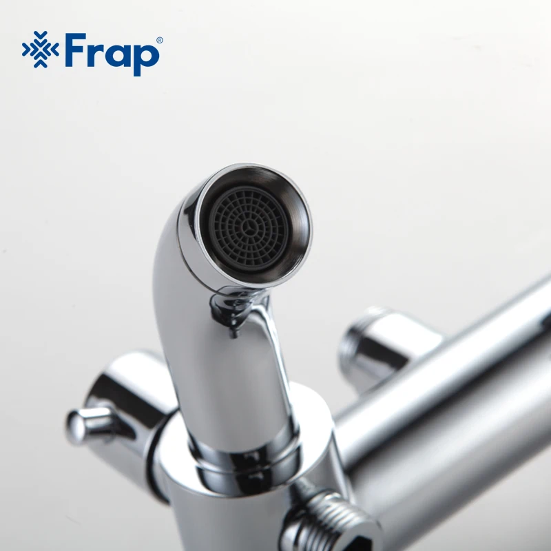 

1 Set Bathroom Rainfall Shower Faucet Set Mixer Tap With Hand Sprayer Wall Mounted Chrome F2416