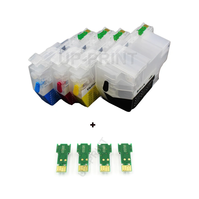 UP LC3619 LC3617 refillable ink cartridges+1set chip For Brother MFC-J2330DW MFC-J2730DW MFC-J3530DW MFC-J3930DW printer | Компьютеры и