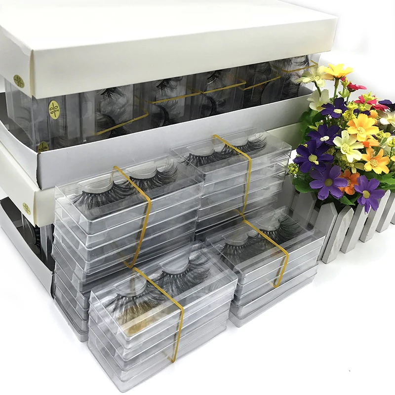 ICQUEEN оптовая продажа ресниц 50 пар 3d норковые ресницы натуральные оптом накладные