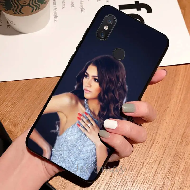 

Zendaya Coleman American actor singer Phone Case For Xiaomi Redmi note 7 8 9 t max3 s 10 pro lite coque shell cover funda