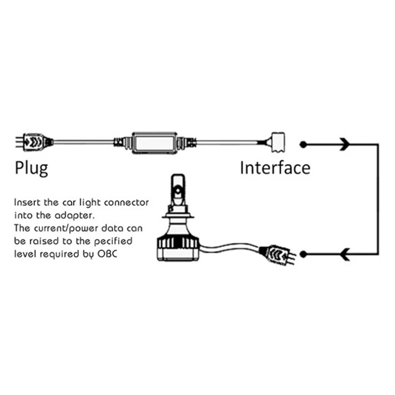 

2Pcs Universal LED DRL Headlight Canbus Error Warning Canceller Load Resistor Decoder H3 9005 9006 h1 H4 H7 H11