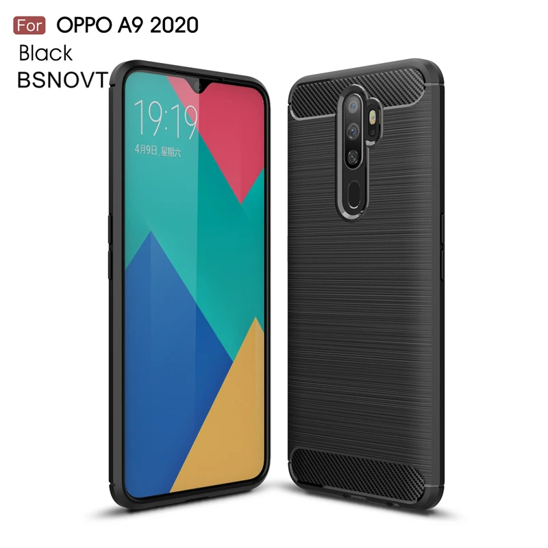 

For OPPO A9 2020 Case Soft Silicone Shockproof Anti-knock Phone Case For OPPO A9 2020 Cover For OPPO A5 2020 Case 6.5 " BSNOVT