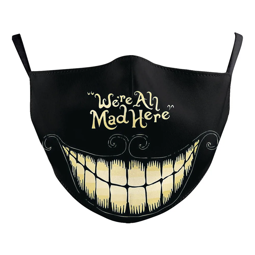 Маска для лица из Алисы в стране чудес косплея Пылезащитная взрослых | Аксессуары