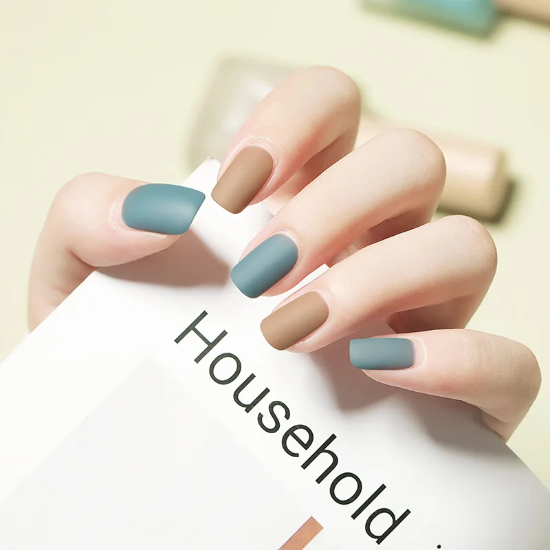 Гель-лак для ногтей Гибридный гвоздь полуперманентный лак маникюра однотонный