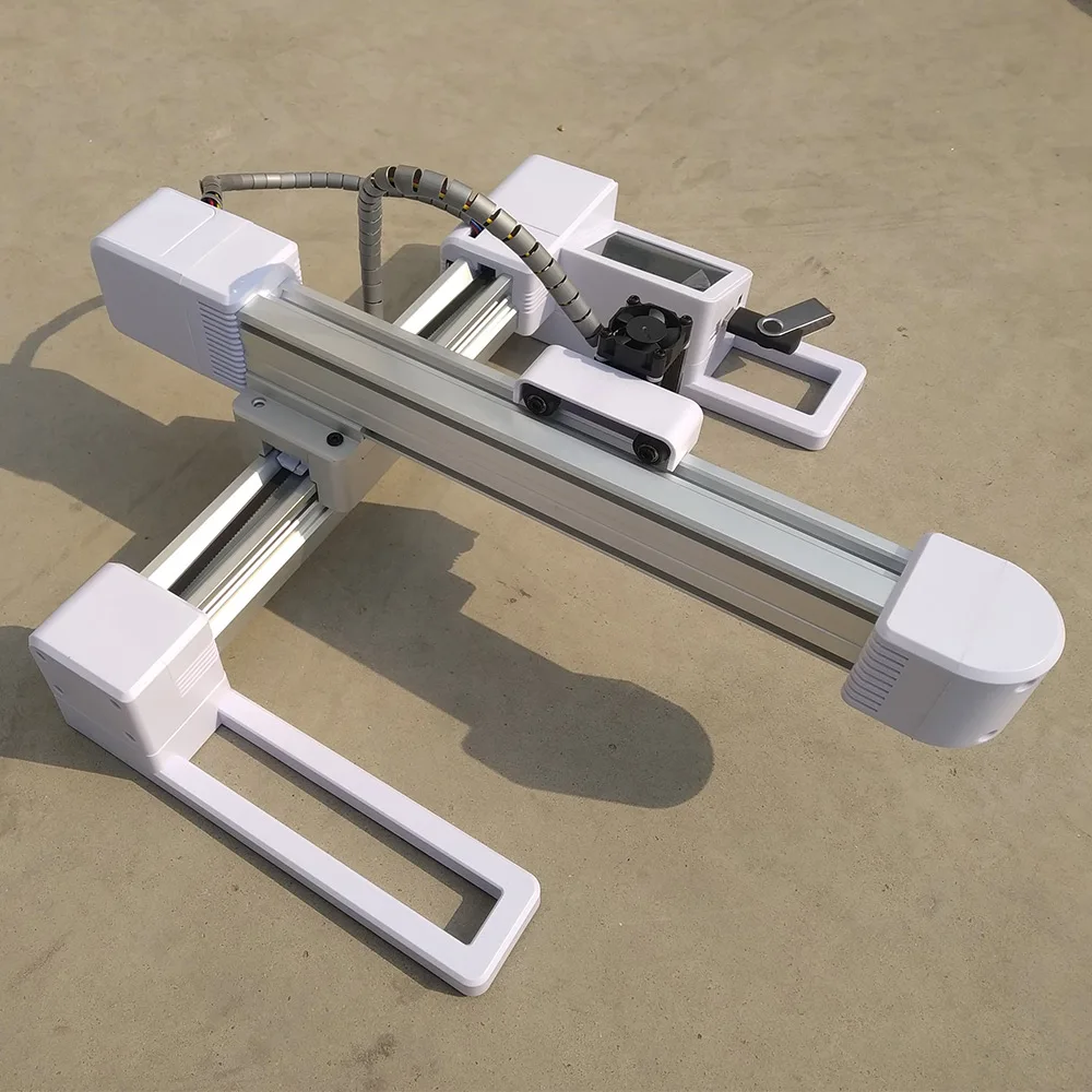 Лазерный гравер 3000 МВт 2 осевой лазерный резак фрезерный станок с ЧПУ