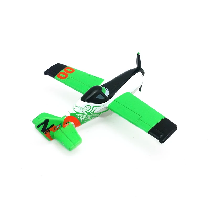 Металлические Литые развивающие игрушки из мультфильма Disney Pixar Planes no 00 Zed 1:55