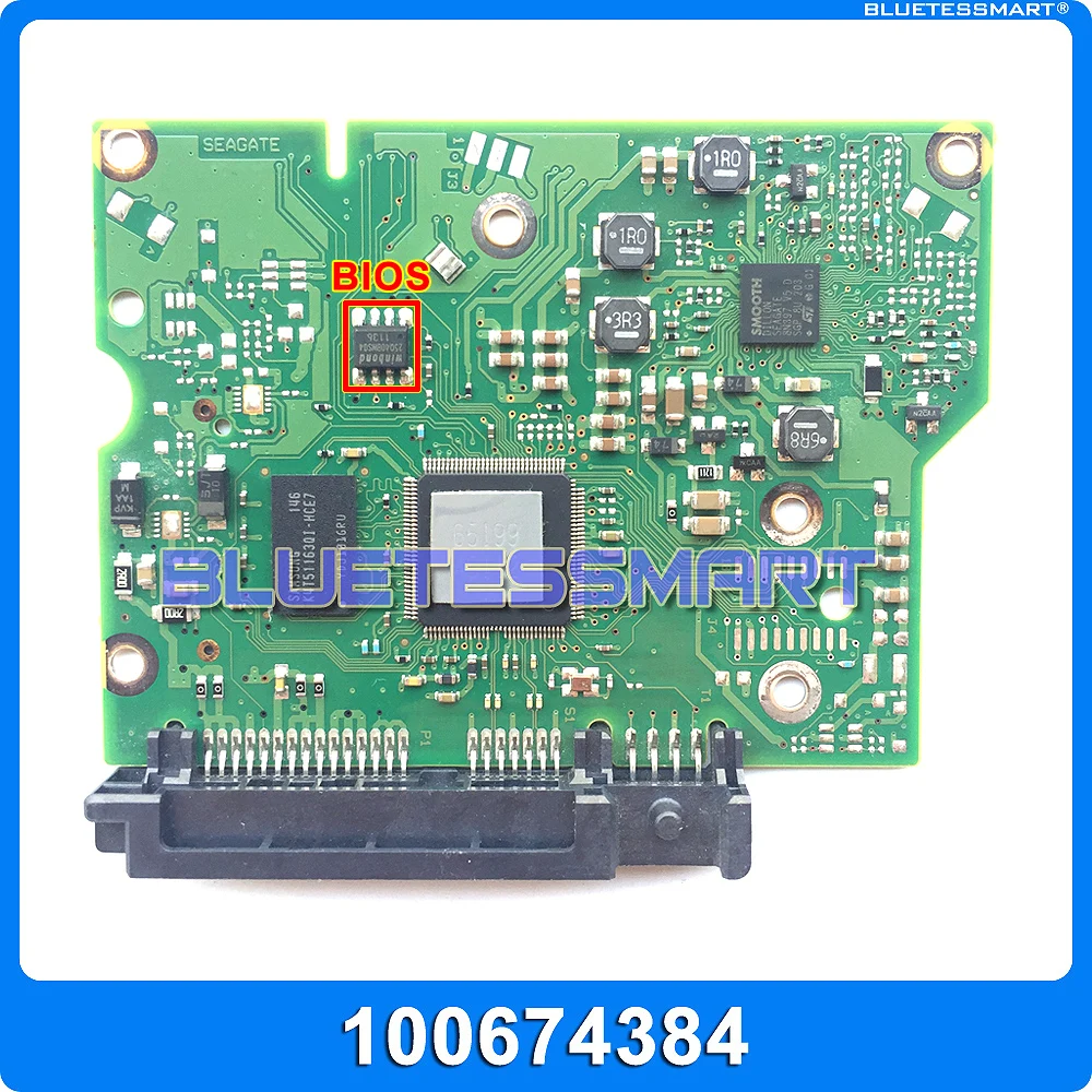 hard drive parts PCB logic board printed circuit board 100674384 for Seagate 3.5 SATA 1T/2T hdd ST1000VM002 ST2000VM003