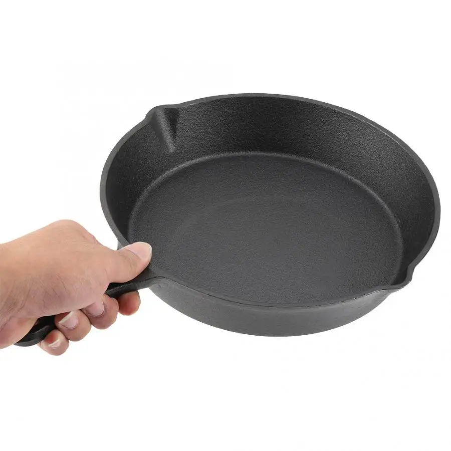 Вок чугунное приготовление пищи Жарка сковорода пищевая посуда газовая