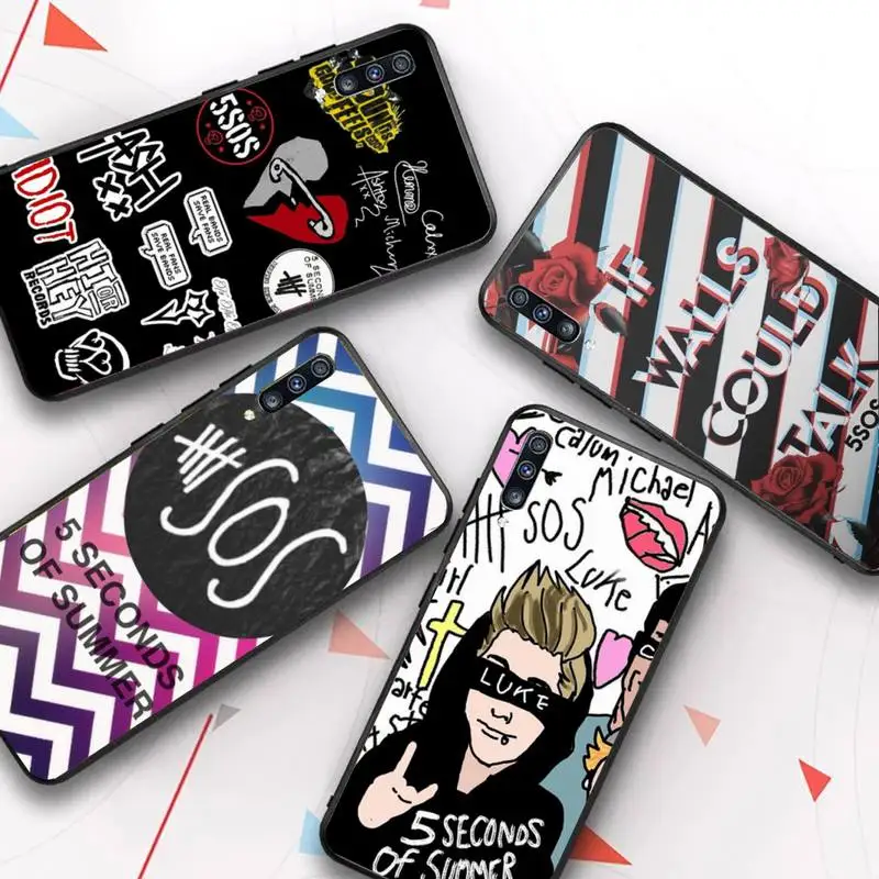 

5Sos band YOUNGBLOOD 5 Seconds of Summer Phone Case for Samsung Galaxy A51 30s a71 Soft Silicone Cover for A21s A70 10 A30 Capa