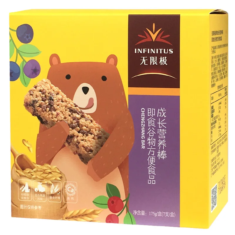 

Infinite pole growth nutrition bar 175 g/box (7 / box)