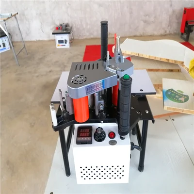 1.2KW деревообрабатывающий станок для облицовывания кромок портативный дерево ПВХ