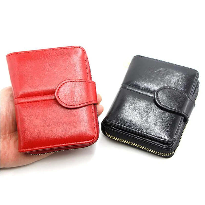 Женские Короткие Кошельки из искусственной кожи женские кошельки с пряжкой