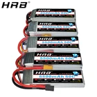 Штекер Deans XT60 аккумулятор HRB Lipo, 5500 мА  ч, 7,4 В, 2S, 11,1 В, 50C T, запчасти для самолетов, квадрокоптеров, автомобилей, 14,8 в, 4S, 5S, 6S, 3S, 18,5 в, 22,2 в