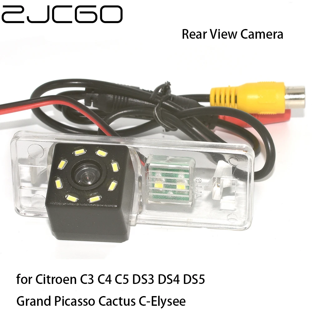 ZJCGO CCD Car Rear View Reverse Back Up Parking Waterproof Camera for Citroen C3 C4 C5 DS3 DS4 DS5 Grand Picasso Cactus C-Elysee