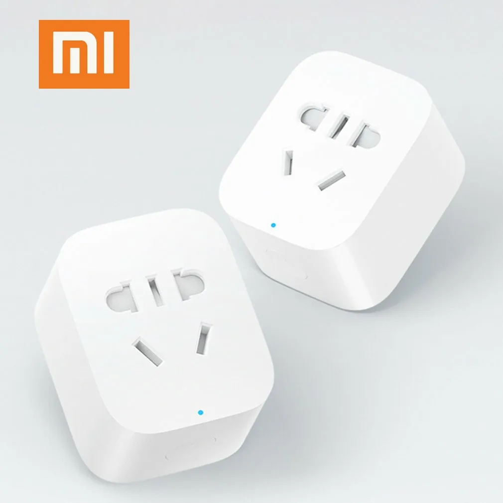 Xiaomi mijia умные розетки вилки адаптеры WiFi беспроводной пульт дистанционного розетка адаптер питания вкл и ВЫКЛ с телефоном дропшиппинг