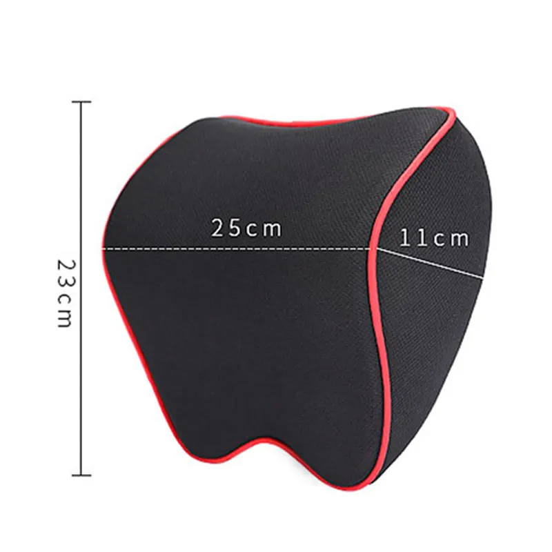 Car Neck Pillow 3D Memory Foam Head Rest Adjustable Auto Headrest Travel Cushion Support Holder Seat pillow | Автомобили и