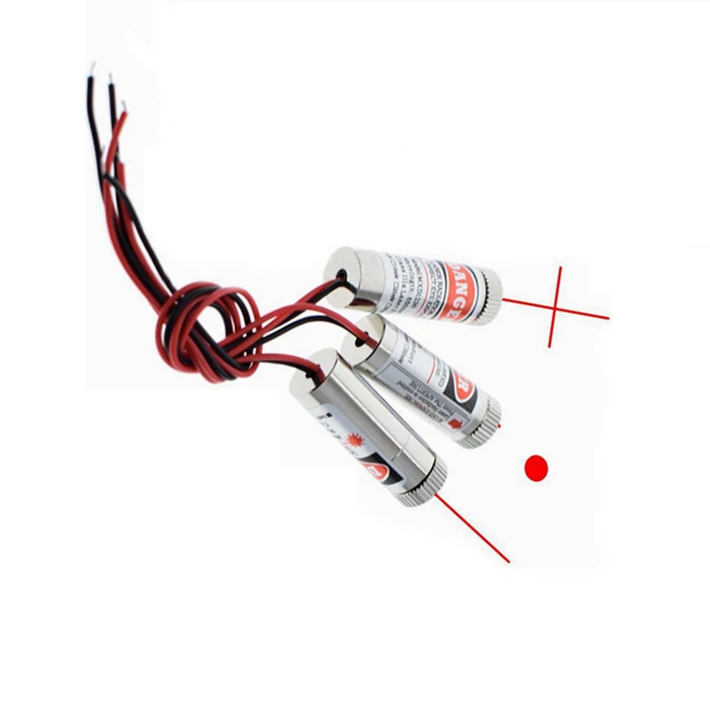 Высокое качество красная линия лазерный модуль 5 мВт 650нм фокусировка