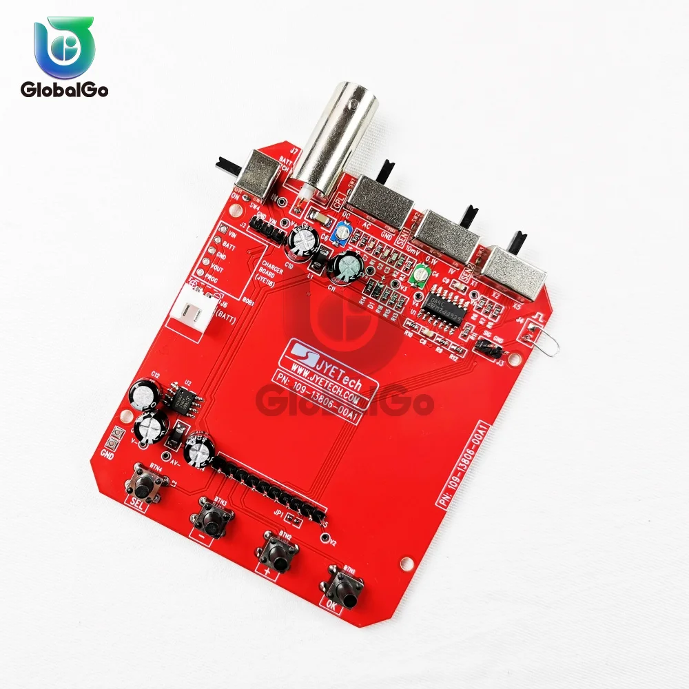 Мини Портативный цифровой осциллограф DIY Kit ARM Cortex-M3 12-Bit TFT 10:1 зонд тестовый зажим