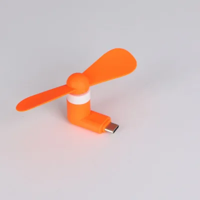 For TYPE C 3-в-1 мини USB Вентилятор Тип C микро USB мини вентилятор кулер для iPhone samsung Xiaomi huawei htc сотовый телефон Высокое качество USB вентилятор охлаждения - Цвет лезвия: For TYPE C