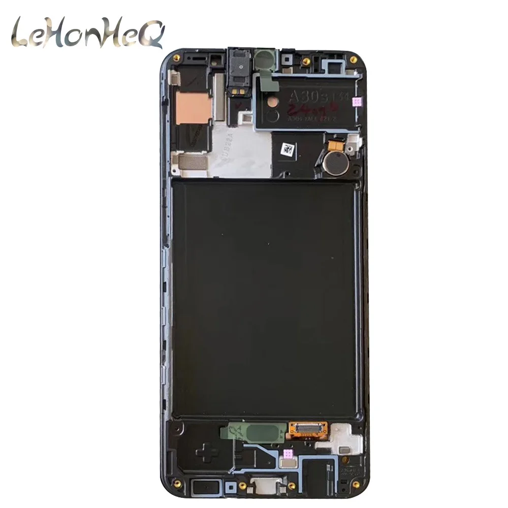 ЖК дисплей с дигитайзером тачскрина в сборе для samsung galaxy A30S A307 A307F A307FN/DS рамкой 2019