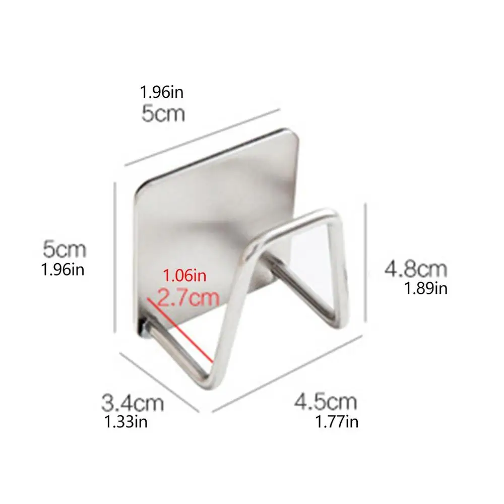 Держатель для губки из нержавеющей стали самоклеящиеся раковины сушилка слива