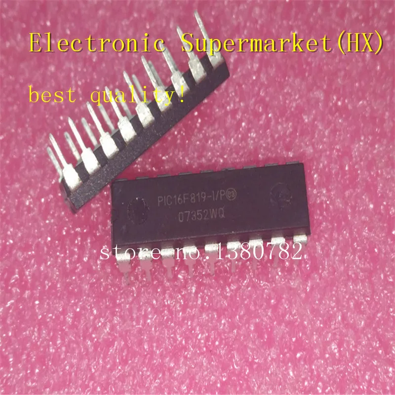 Бесплатная доставка 20 шт./лот PIC16F819-I/P PIC16F819 DIP-18 новый оригинальный IC в наличии! |