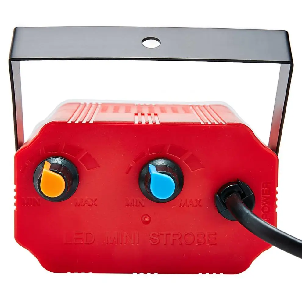 

24 LED 6W Stage Effect Light Flashing White Light Remote Sound Disco Light for Festival Party Wedding KTV Christmas Strobe Light