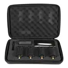 Сигнализатор Lixada, беспроводной, цифровой, со сменным цветом, с чехлом, светодиодный индикатор сигнала тревоги