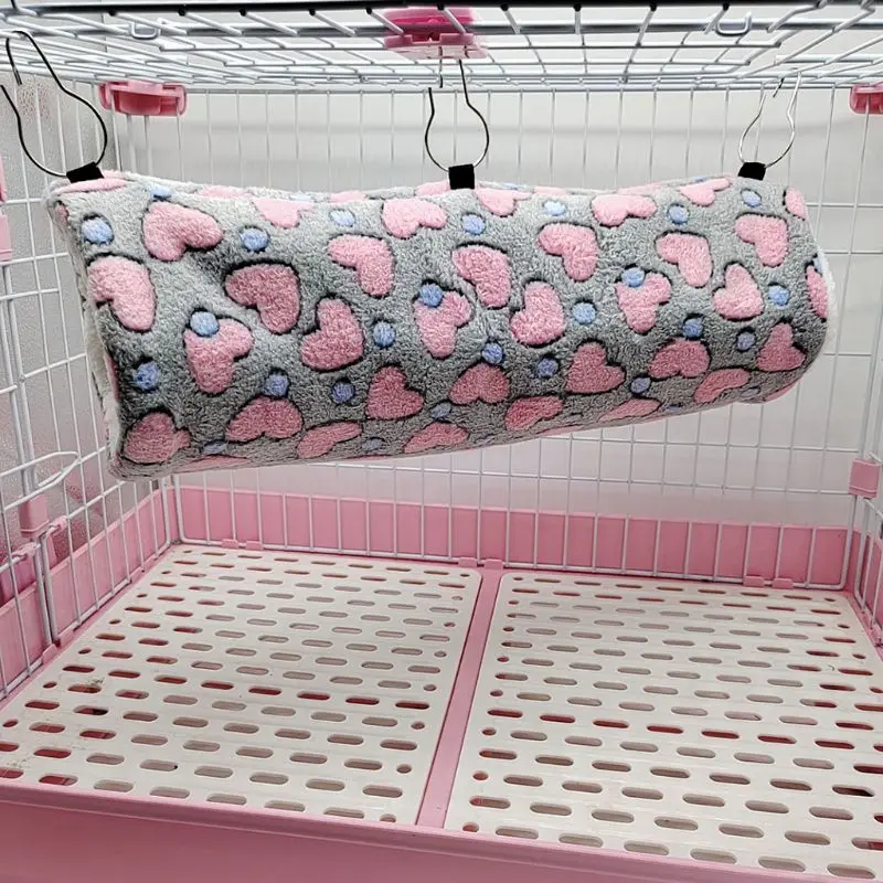 Забавный подвесной туннель для хомяка сахарный планер гамак качели клетка