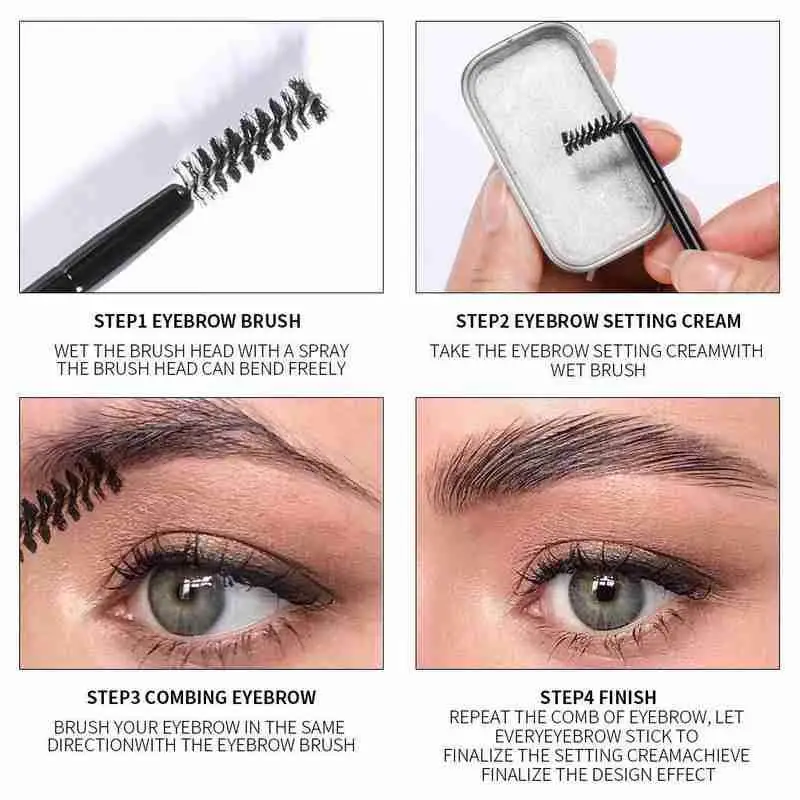 Волшебное мыло для бровей 3D пушистые брови гель-помада укладки глаз тинт гель