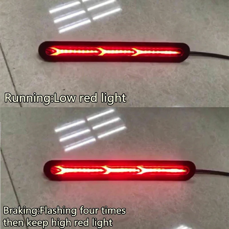 12/24 в автомобильный Грузовик задний фонарь с поворотным сигналом светодиодный