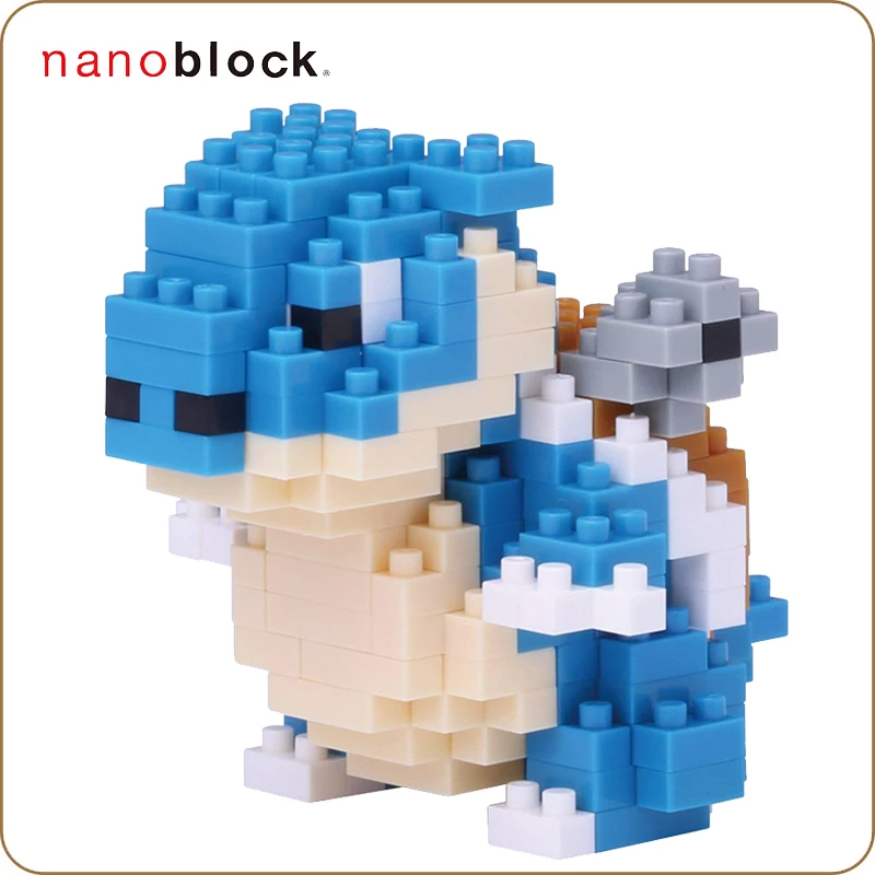Nanoblock Pokemon Blastoise аниме 220 шт. мультфильм алмаз мини микро блок строительные блоки