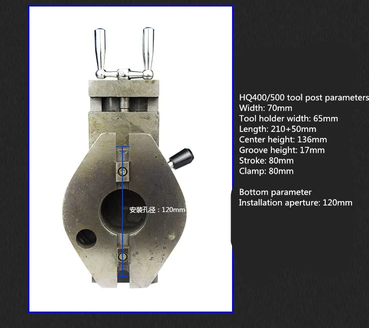 HQ400 HQ500 Аксессуары для мини-токарных станков Металлический токарный станок