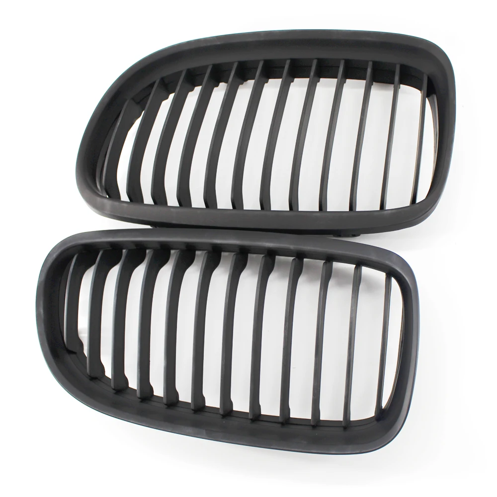 Аксессуары для стайлинга автомобиля Передняя решетка почек гоночная матовая