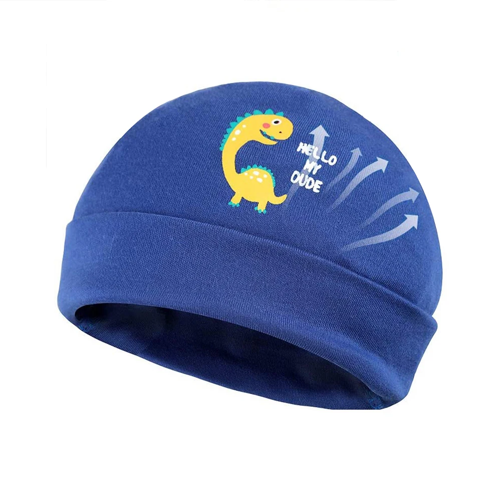 5pcs/lot Baby Hats 100% cotton Printed &amp Caps For 0-6 Months Newborn Accessories Dropshipping ropa de bebe Roupas | Детская одежда и