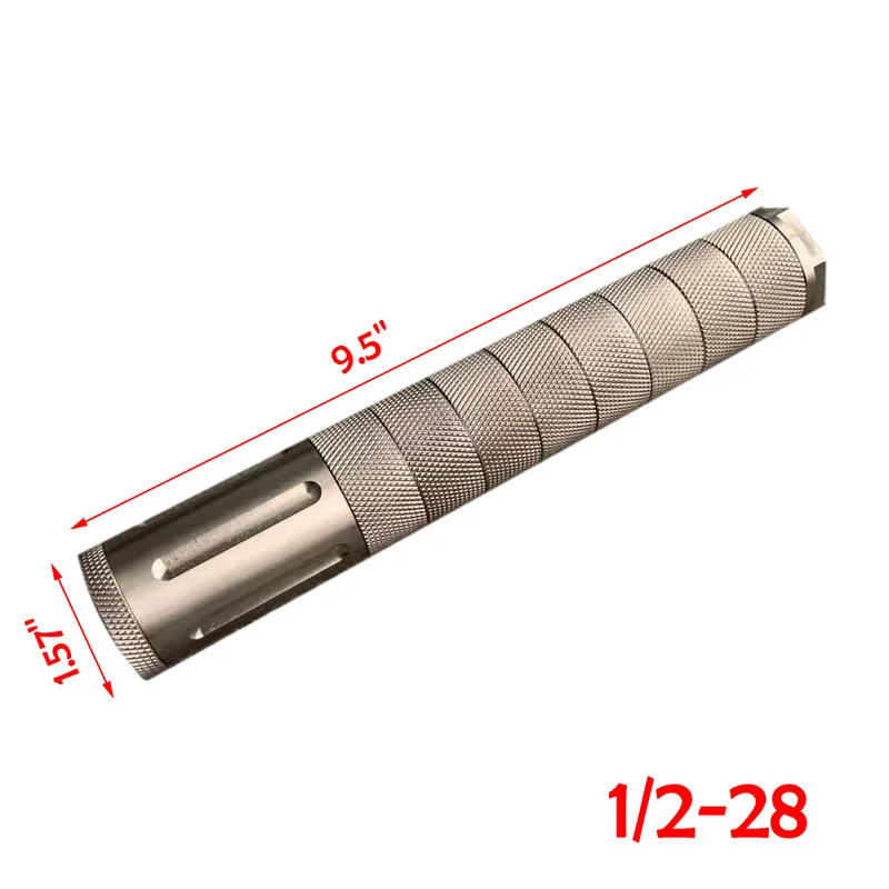 

Aluminum jig 1/2x28 Fuel Filter titanium modular Car engine 10 inch 9mm solvent traps adapter 5/8x24
