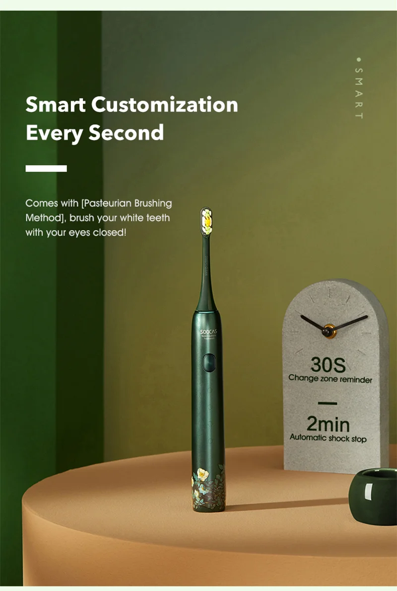 

Sonic Electric Tooth Brush Portable Whitening IPX7 Waterproof Fast Chargeable Electric Toothbrush