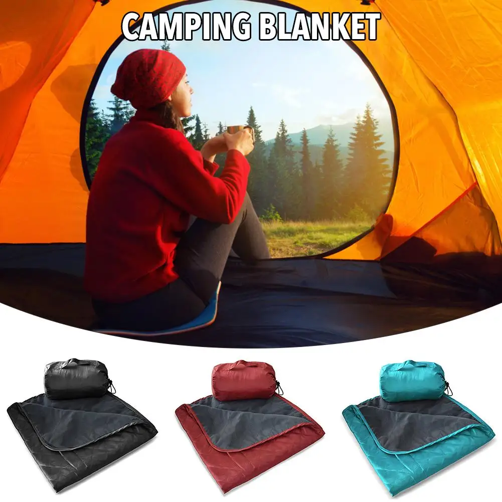 Mountaineering Field Camping Mat Outdoor Cold And Warm Fleece Picnic Office Sofa Lunch Break Air Conditioning Blanket | Спорт и