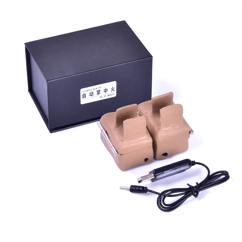 Автоматический огонь пальмы от ZF волшебные фокусы смешной сценический волшебный