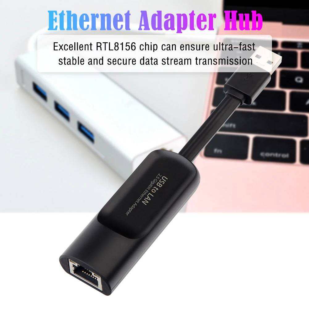 2500mbps 2 5g external wired network card usb3 0type c to rj45 ethernet lan adapter converter for macbook computer pc network free global shipping