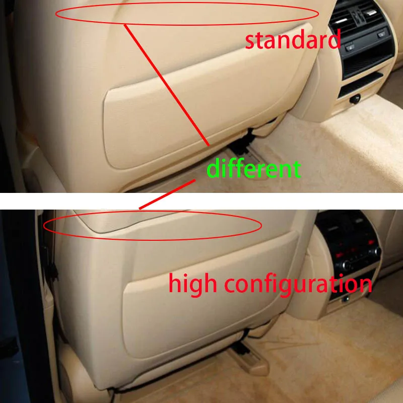 Задняя панель автомобильного сиденья LHD RHD запасная часть Обложка для BMW F10 F01 F02 5