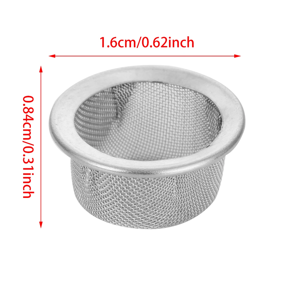 10 шт. фильтр для курительной трубки из нержавеющей стали|Трубки и аксессуары
