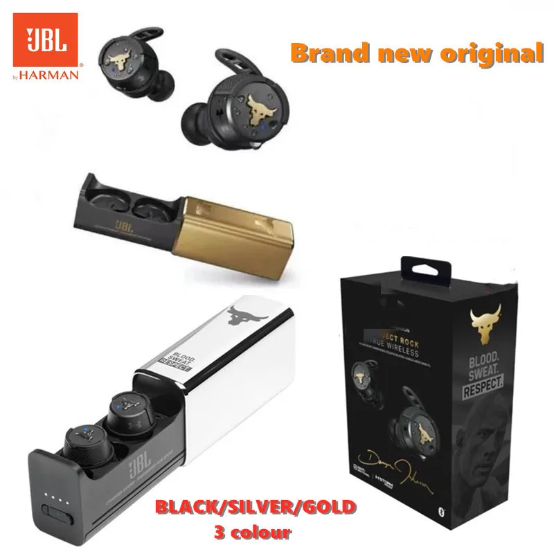 

BAND NEW Original JBL for UNDER ARMOUR Project Rock EDITION For UA Project Rock True WIRELESS Earbuds Sport Earbuds earphone