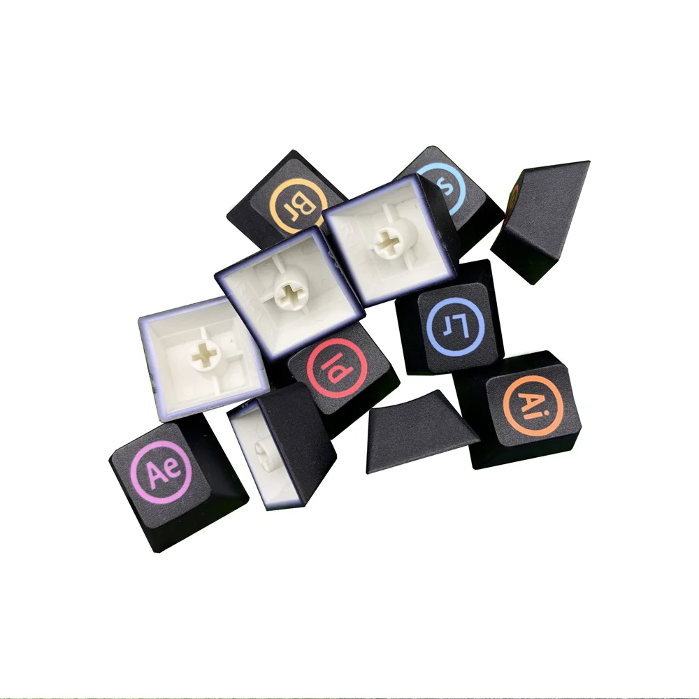 Цветные Diy клавишные колпачки pbt R4 Cherry MX клавиатура механический переключатель Keycap купить бесплатно 5 superficies красящая лента для возгонки keycap esc