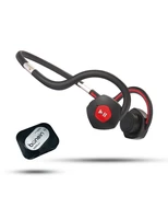 bn702t wireless bone conduction headphone sport bluetooth tv built in battery sound amplifier hearing aid earphone