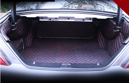 

full surrounded Special car trunk mats for CLS 300 C218 sedan waterproof boot carpets